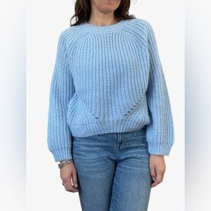 S. Christina Blue Cashmere Sweater NWT